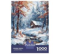 Jigsaw Puzzle 1000 Piece for Teenagers Cabin Retreat Puzzles for Adults Brain Teaser Game Analysis And Logic Help The Brain Exercise 70x50cm/1000pcs