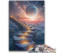 Jigsaw Puzzle 1000 Piece for Teenagers Celestial Stairway A Work of Art for Educational Game Great Gifts And Toys 50x75cm