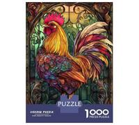 Jigsaw Puzzle 1000 Piece for Teenagers Chicken Art Puzzles for Adults Fun Games Wall Decoration Stress Reduction Gifts 38x26cm/1000pcs
