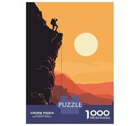 Jigsaw Puzzle 1000 Piece for Teenagers Climber Climbing Puzzle for Adults Hands-on Game Staycation Kill Time Help The Brain Exercise 70x50cm/1000pcs