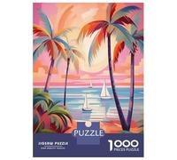 Jigsaw Puzzle 1000 Piece for Teenagers Coastal Serenity Jigsaws for Adults Hands-on Game Pattern Assembly Unique Birthday And Gifts 52x38cm/1000pcs