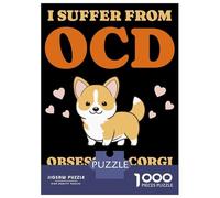 Jigsaw Puzzle 1000 Piece for Teenagers Corgi Dog Lover Jigsaws for Adults Hands-on Game Pattern Assembly Unique Birthday And Gifts 70x50cm/1000pcs