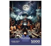 Jigsaw Puzzle 1000 Piece for Teenagers Crystal Ball Divination Ritual Kit Jigsaw for Adults Hands-on Game Wall Decoration Deal As Gifts for The Whole Family 38x26cm/1000pcs
