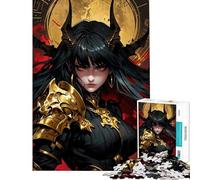 Jigsaw Puzzle 1000 Piece for Teenagers Dark-Haired Demoness Help The Brain Exercise Birthday Present Toy Wall Decor Suitable for People Aged 14 And Above (50x75cm)