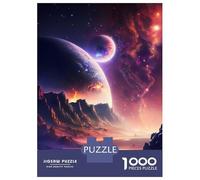 Jigsaw Puzzle 1000 Piece for Teenagers Dawn Of Infinity Galaxy Puzzles for Adults Brain Teaser Game Analysis And Logic Help The Brain Exercise 70x50cm/1000pcs