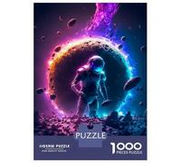 Jigsaw Puzzle 1000 Piece for Teenagers Dead Astronaut Jigsaw for Adults DIY Toys Pattern Assembly for Birthday, Chrismas 38x26cm/1000pcs