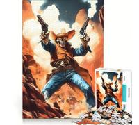 Jigsaw Puzzle 1000 Piece for Teenagers Dead Man's Dust, Brain Teaser Game, Precision Cutting, Unique Birthday And Xmas Gifts 38x52cm
