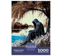 Jigsaw Puzzle 1000 Piece for Teenagers Death Amid Life Teenager Puzzles Brain Teaser Game Pattern Assembly Unique Birthday And Gifts 70x50cm/1000pcs