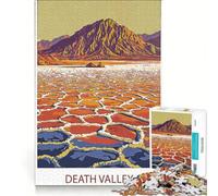 Jigsaw Puzzle 1000 Piece for Teenagers Death Valley Landscape, Brain Teaser Game, Precision Cutting, Unique Birthday And Xmas Gifts 38x52cm