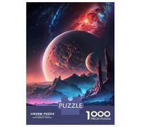 Jigsaw Puzzle 1000 Piece for Teenagers Distant Cosmos Oasis Jigsaw for Adults DIY Toys Pattern Assembly for Birthday, Chrismas 52x38cm/1000pcs