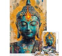 Jigsaw Puzzle 1000 Piece for Teenagers Divine Enlightenment Adult Puzzles Brain Teaser Game Precision Cutting Stress Reduction Gifts (Size 50x75cm)