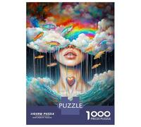 Jigsaw Puzzle 1000 Piece for Teenagers Drowning in Dreams Jigsaw for Adults DIY Toys Pattern Assembly for Birthday, Chrismas 52x38cm/1000pcs