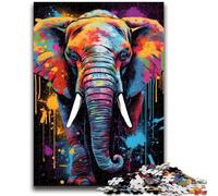 Jigsaw Puzzle 1000 Piece for Teenagers Elephant Serene Walk A Work of Art for Educational Game Great Gifts And Toys 38x26cm
