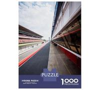 Jigsaw Puzzle 1000 Piece for Teenagers Empty Circuit Pit Lane Jigsaw for Adults DIY Toys Pattern Assembly for Birthday, Chrismas 38x26cm/1000pcs