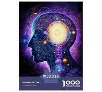 Jigsaw Puzzle 1000 Piece for Teenagers Esoteric Zen Universe V4 Teenager Puzzles Brain Teaser Game Pattern Assembly Unique Birthday And Gifts 52x38cm/1000pcs
