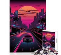 Jigsaw Puzzle 1000 Piece for Teenagers Etro Road Trip Toy Wall Decor Art Work Gift Practical Game Help The Brain Exercise Size 50x75cm