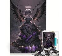 Jigsaw Puzzle 1000 Piece for Teenagers Fallen Angel's Lament, Educational Game, Hand Speed Race, Unique Challenge Game 38x26cm