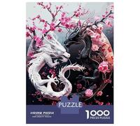 Jigsaw Puzzle 1000 Piece for Teenagers Fantasy Dragon Beast Jigsaws for Adults Hands-on Game Pattern Assembly Unique Birthday And Gifts 52x38cm/1000pcs