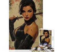Jigsaw Puzzle 1000 Piece for Teenagers Female Ninja Impossible Game Suitable for Couples Toy Wall Decor Help The Brain Exercise (75X50CM)
