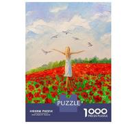 Jigsaw Puzzle 1000 Piece for Teenagers Flight of The Soul Jigsaw for Adults Hands-on Game Difficult Hard Stress Reduction Gifts 52x38cm/1000pcs