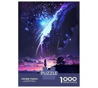 Jigsaw Puzzle 1000 Piece for Teenagers Galaxy Comet Twilight Jigsaw for Adults DIY Toys Pattern Assembly for Birthday, Chrismas 70x50cm/1000pcs