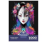 Jigsaw Puzzle 1000 Piece for Teenagers Geisha Art Print-4 Jigsaw for Adults Hands-on Game Wall Decoration Deal As Gifts for The Whole Family 70x50cm/1000pcs