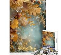 Jigsaw Puzzle 1000 Piece for Teenagers Golden Days Relaxing Games Birthday Present Educational Toy Help The Brain Exercise (38x26cm)