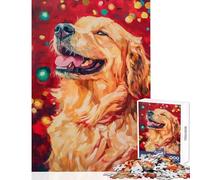 Jigsaw Puzzle 1000 Piece for Teenagers Golden Joy Jigsaw Puzzle Relaxing Games Difficult Hard Help The Brain Exercise (Size 50x75cm)