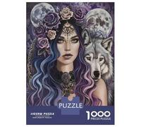 Jigsaw Puzzle 1000 Piece for Teenagers Gothic Fantasy Art Print Jigsaw for Adults Hands-on Game Wall Decoration Deal As Gifts for The Whole Family 70x50cm/1000pcs