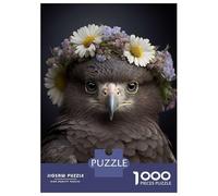 Jigsaw Puzzle 1000 Piece for Teenagers Head Cute Baby Eagle Jigsaw for Adults Fun Games Birthday Present for Birthday, Chrismas 38x26cm/1000pcs