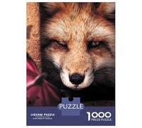 Jigsaw Puzzle 1000 Piece for Teenagers Hiding Fox And Butterfly Jigsaw for Adults Fun Games Birthday Present for Birthday, Chrismas 38x26cm/1000pcs