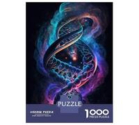 Jigsaw Puzzle 1000 Piece for Teenagers Human DNA in The Space V1 Jigsaw for Adults DIY Toys Pattern Assembly for Birthday, Chrismas 38x26cm/1000pcs