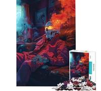 Jigsaw Puzzle 1000 Piece for Teenagers Infernal Repose for Educational Game Challenge Toy Family Game Stress Reliever Birthday Gifts (Size 50x75cm)