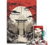 Jigsaw Puzzle 1000 Piece for Teenagers Japanese Torigate Beautiful Design Game Pattern Assembly Secret Santa Gifts 38x52cm(1000pcs)