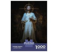 Jigsaw Puzzle 1000 Piece for Teenagers Jesus Teenager Puzzles Brain Teaser Game Pattern Assembly Unique Birthday And Gifts 70x50cm/1000pcs