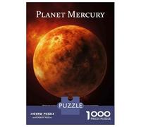 Jigsaw Puzzle 1000 Piece for Teenagers Mercury Planet Poster Jigsaw for Adults Hands-on Game Wall Decoration Deal As Gifts for The Whole Family 52x38cm/1000pcs