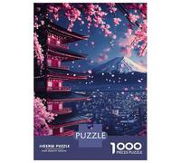 Jigsaw Puzzle 1000 Piece for Teenagers Nature Flowers Frame Jigsaw for Adults DIY Toys Pattern Assembly for Birthday, Chrismas 38x26cm/1000pcs