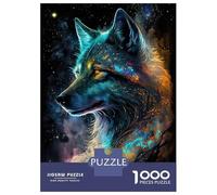 Jigsaw Puzzle 1000 Piece for Teenagers Nebula Wolf V8 Jigsaw for Adults Fun Games Birthday Present for Birthday, Chrismas 70x50cm/1000pcs