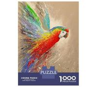 Jigsaw Puzzle 1000 Piece for Teenagers Parrot Flies Jigsaw for Adults Hands-on Game Difficult Hard Stress Reduction Gifts 38x26cm/1000pcs