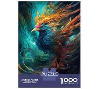 Jigsaw Puzzle 1000 Piece for Teenagers Phoenix Magic Jigsaw for Adults Hands-on Game Difficult Hard Stress Reduction Gifts 52x38cm/1000pcs