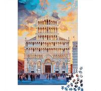 Jigsaw Puzzle 1000 Piece for Teenagers Pisa Cathedral And Leaning Tower Jigsaw for Adults Relax Games For Family Fun Deal As Gifts for The Whole Family 70x50cm/1000pcs