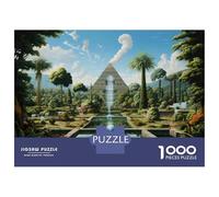 Jigsaw Puzzle 1000 Piece for Teenagers Pyramid in The Jungle Puzzle for Adults Family Games But Fun And Humorous Unique Birthday And Gifts 52x38cm/1000pcs