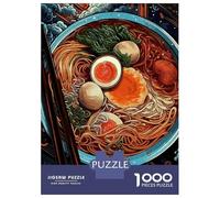 Jigsaw Puzzle 1000 Piece for Teenagers Ramen Bowl Teenager Puzzles Brain Teaser Game Pattern Assembly Unique Birthday And Gifts 70x50cm/1000pcs
