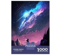 Jigsaw Puzzle 1000 Piece for Teenagers Shooting Stars Landscape Jigsaw for Adults DIY Toys Pattern Assembly for Birthday, Chrismas 38x26cm/1000pcs
