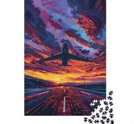 Jigsaw Puzzle 1000 Piece for Teenagers Sky Art Sunset Flight Jigsaw for Adults Relax Games For Family Fun Deal As Gifts for The Whole Family 70x50cm/1000pcs