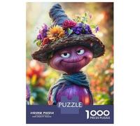Jigsaw Puzzle 1000 Piece for Teenagers Smiling Onion Character Jigsaws for Adults Hands-on Game Pattern Assembly Unique Birthday And Gifts 70x50cm/1000pcs