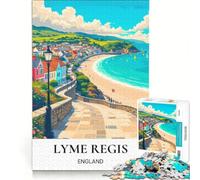 Jigsaw Puzzle 1000 Piece for Teenagers Southern England, Toy Wall Decor, Difficult And Challenge, Great Gift for Gaming 38x52cm