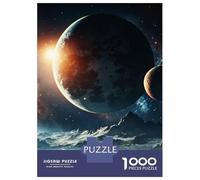 Jigsaw Puzzle 1000 Piece for Teenagers Space Mystic Planet Jigsaw for Adults DIY Toys Pattern Assembly for Birthday, Chrismas 38x26cm/1000pcs