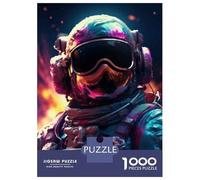 Jigsaw Puzzle 1000 Piece for Teenagers Space Suit Adventure Gear Jigsaw for Adults Hands-on Game Wall Decoration Deal As Gifts for The Whole Family 38x26cm/1000pcs