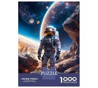 Jigsaw Puzzle 1000 Piece for Teenagers Space Walker Jigsaw for Adults DIY Toys Pattern Assembly for Birthday, Chrismas 52x38cm/1000pcs